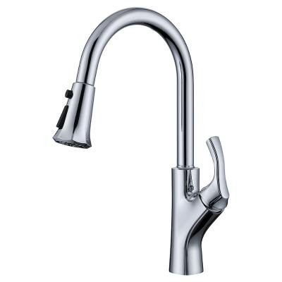 China Modern 3 Way Faucets Sense Pull Out Sink Mixer Water Tap Purifier Filter Kitchen Faucet for sale