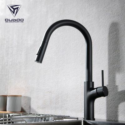 China Wholesale Price Best Spray Single Lever Deck Mounted Pull Out Sprayer Kitchen Sink Faucet for sale