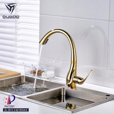 China Supply Kitchen Mixer Water Taps Modern Chinese Single Handle Sink Faucets for sale