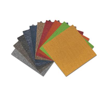 China Washable 50X50 Loop Pile Carpet Washable Commercial Nylon Tufted Hotel Or Office Flooring Carpet Tile for sale