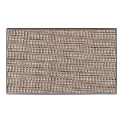 China Stain Resistant Non-Slip Washed Washed Natural Kitchen Mat Twill Border Rubber Backing Amazon Stain Resistant Canvas Floor Mat Kitchen Rug for sale