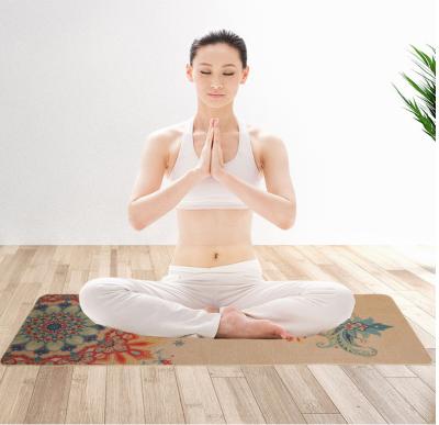 China Canvas Yoga Mat Wholesale Sports Yoga Mat Durable Durable Fitness Mat Manufacturers for sale