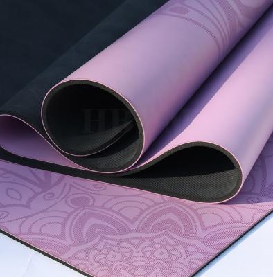 China Eco-Friendly Non-Slip Anti-Slip Yoga Mat Foldable Travel Fitness Mat for sale