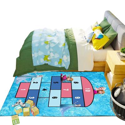 China Stain Resistant Stain Resistant Custom Nylon Baby Kids Puzzle Play Mat Cheap Baby Play Mats Eco-Friendly Kids Play Toy Rug Indoor Outdoor Mat For Kids for sale