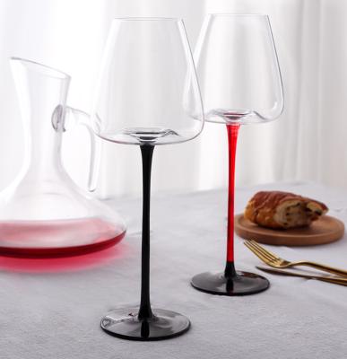 China To Collect Custom Crystal Red Goblet Wine Glass Goblets Red Wine Goblet Wine Glass Set for sale