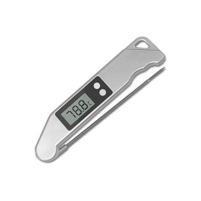 China Easily Cleaned Hot Sale Folding BBQ Thermometer LCD Display Digital Meat Thermometer for sale