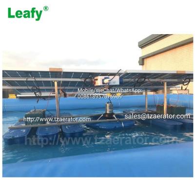 China Fish Shrimp Farming Solar Fish Pond Etc Warranty High Efficiency DC Motor Water Cooling Aerator 5years for fish ponds for sale