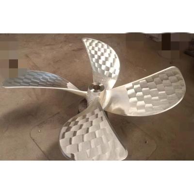 China CU3 Marine Copper Propeller For Boat , Propeller 3,4,5 Or 6 Blades Propeller 316 Stainless for sale