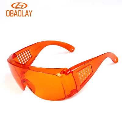 China Obaolay Customized Protective Goggles transparent Lens Rimless Anti-splash Safety Goggles making machine for sale