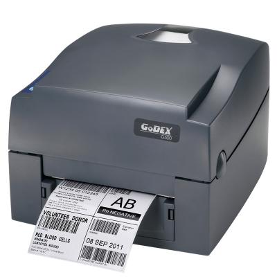 China Affordable Popular Black and White Godex G500u Label Printer with 300M Ribbon and 5IPS Speed ​​for Warehouse Logistics Store for sale