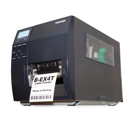 China Black And White TOSHIBA B-EX4T1 TECH RFID Coding Industrial Label Printer For Wide Range for sale