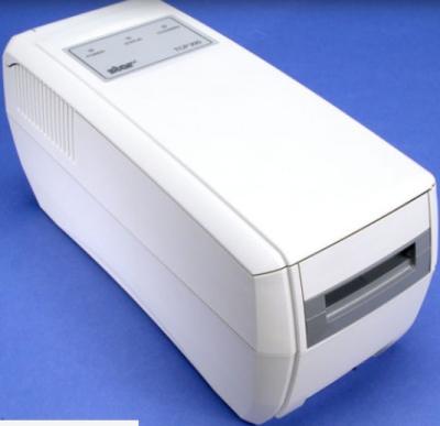 China Tianxun Black and White Star TCP300II is a thermal rewrite membership PVC card printer for sale