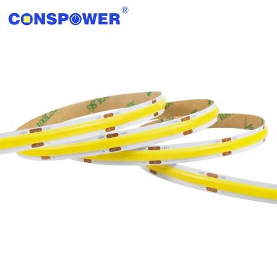 China Landscape Led Strip Light 12/24V White 12W IP20 Ra90 8mm 512 LED COB Strip Led Indoor Light 512 Chip Strip for sale