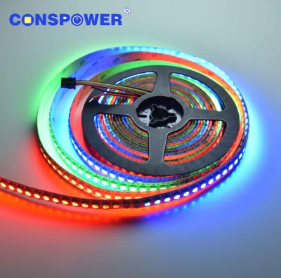 China Landscape RGB5050 Digital 5050RGB 12V RGB 12V RGB Accessible Strip 144LEDS/M IC WS2815 5050 Breakpoint Abstract Color Led Strip Manufacturer for sale