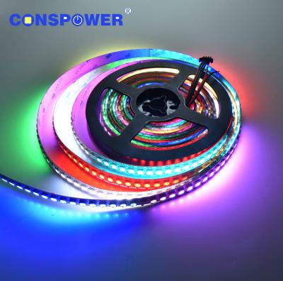 China Magic Landscape LED Strip 144LEDS/M Bulit-in IC SK6812 WS2812B 5050RGB LED Strip IP20 5V 12mmPCB for sale