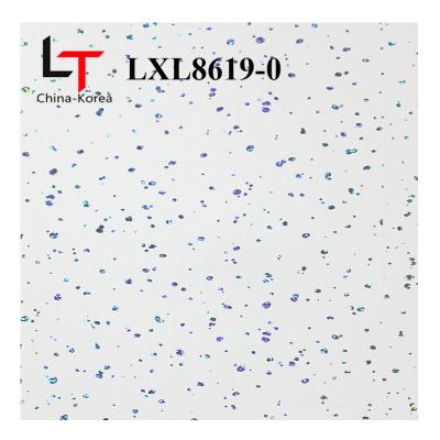 China Plastic Clear PVC Ceiling Panel PET Hot Stamping Laser Film For Plastic / Wall Panels for sale