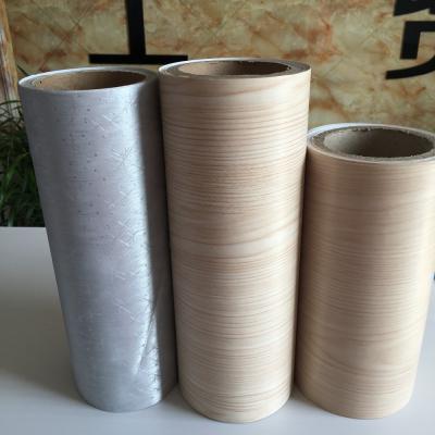 China Korea Hot Stamping Reasonable Price Design Plastic Film Colored Wood Grain Pattern For PVC Board for sale