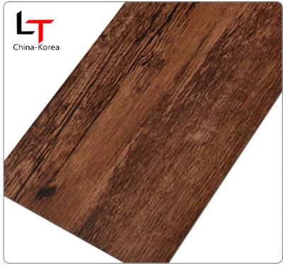 China Contemporary LT click waterproof fireproof spc floor stone vinyl plank flooring 5mm 180*1220mm for sale