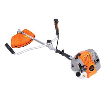 China POWERTEC 43cc 52cc 1.4KW gasoline petrol brush cutter/grass gardening trimmer for sale