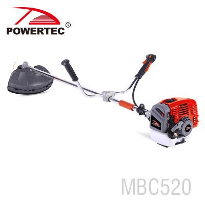 China 2-Stroke POWERTEC 2-Stroke 52CC 1700W 2-Stroke Grass Trimmer for sale