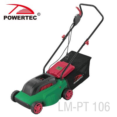 China Other POWERTEC 1300w Electric Portable Hand Lawn Mower for sale