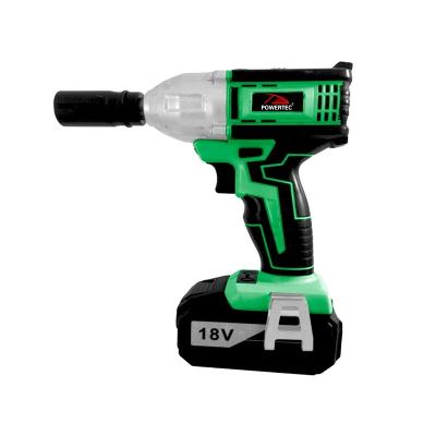 China Wholesale Wooden Impact Wrench 18V 3000mAh Battery Impact Wrench Cordless Electric Wrench for sale