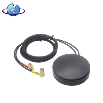 China High Precision 4G Vehicle Mounted Two-in-One Combo Antenna Navigation Setting GPRS GSM Dual Connector GPS BD Antenna AK259 for sale