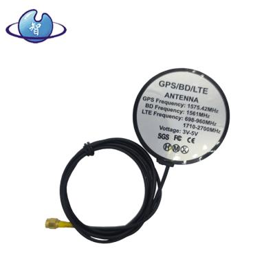 China High Precision Vehicle Mounted Two In One Combo Antenna Navigation Positioning SMA GPS BD 4G Antenna AK260 for sale