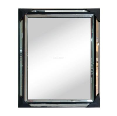 China Retro Minimalist Furniture Home Decor Wall Leaning Full Frame Plastic Dressing Mirror for sale