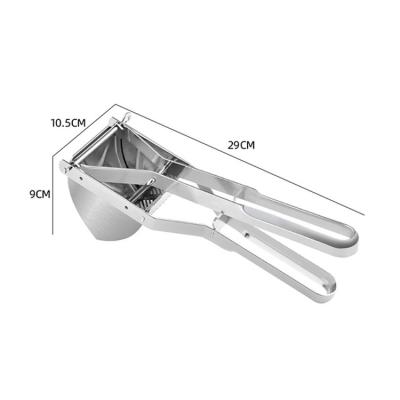 China Viable Multifunctional Manual Juicer Squeezer Stainless Steel Fruit and Vegetable Tools Potato Garlic Press Tools for sale