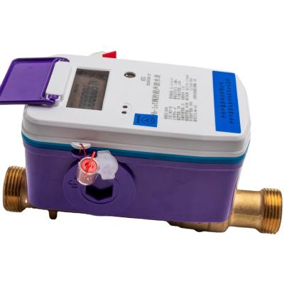 China 2.5 Hot Sale Dn15 Default R160 Valve Controlled Type Ultrasonic Water Flow Meter for sale