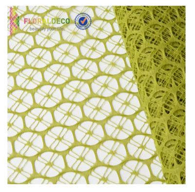 China Antistatic Customized 100% Polyester Mesh Fabric Roll For Party Decoration for sale