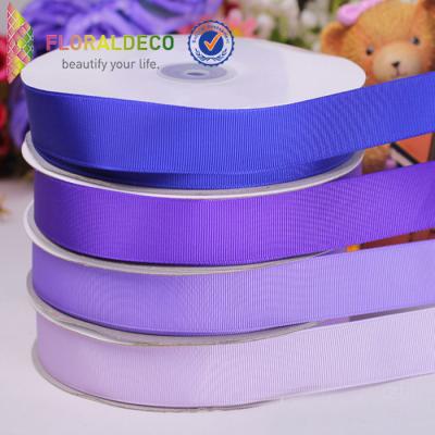 China Wholesale High Quality Floral Plant Grosgrain Ribbon For Gift Wrapping for sale