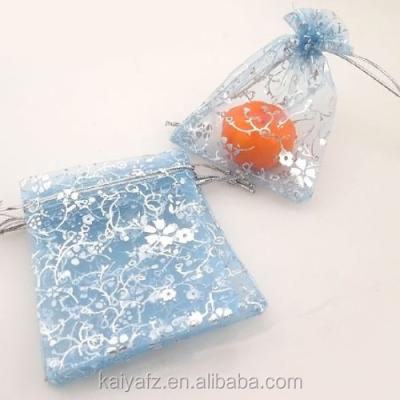 China Recyclable Wholesale Organza Jewelry Christmas Holiday Card Party Supply Gift Envelope Bags for sale