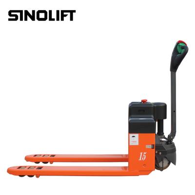 China Building Material Stores Sinolift EP15S Small Full Electric Pallet Truck for sale