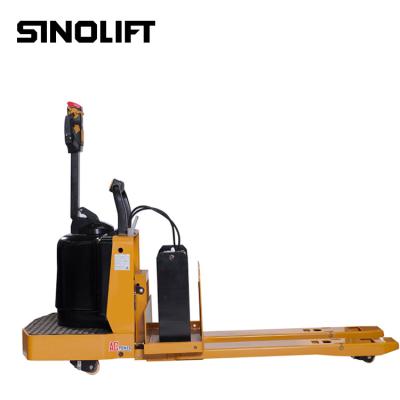 China Building Material Stores Sinolift CBE35 Electric AC Pallet Truck FB Motion for sale