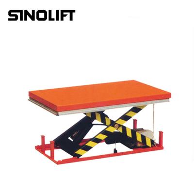 China SINOLIFT building material stores ET motorcycle lowes single scissor lift table for sale