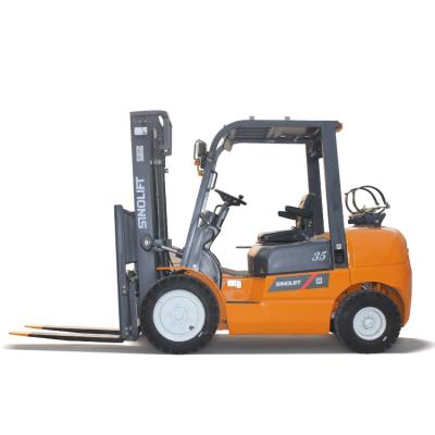 China Factory Sinolift L Series 3.5T Gasoline LPG Forklift Weliftrich for sale