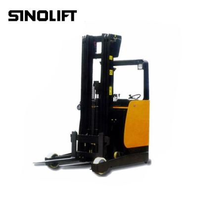 China Building Material Stores Sinolift CQD-H Series Narrow Aisle Electric Warehouse Forklift for sale