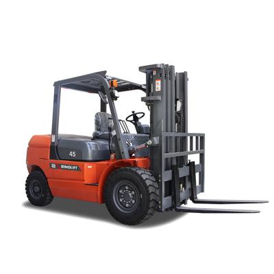 China Scientific Ergonomic Construction Material Stores 4.5T CPCD45L Diesel Forklift With Special Pickup System for sale