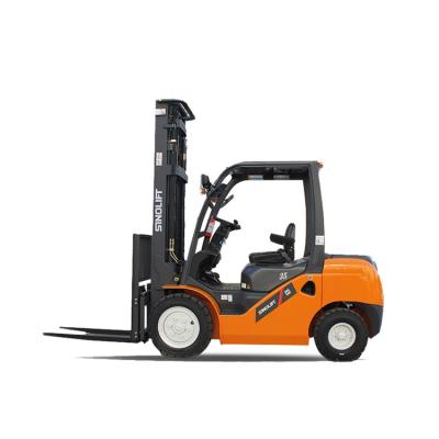 China Construction material stores CPYD35G 3.5TON LPG and PETROL forklift weliftrich with side clutch for sale