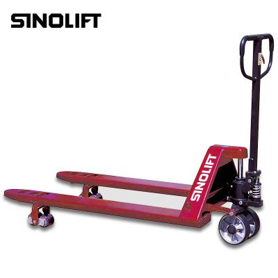 China Building Material Stores Sinolift NPF Economical Durable Manual Hydraulic Pallet Forklift for sale