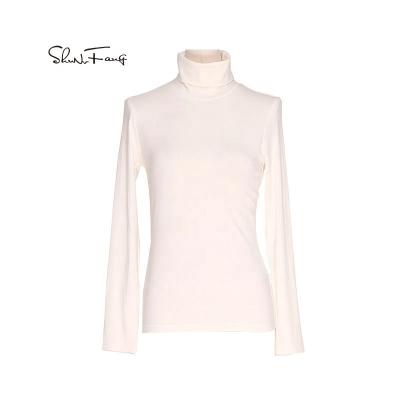 China high quality long sleeve T-shirt Anti-wrinkle Shunvfang factory direct sale ladies fashion style slim for sale