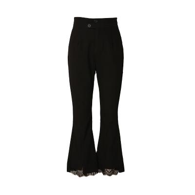 China Anti-wrinkle made in style high quality China women's fashion flare pants can be shipped in bulk for sale