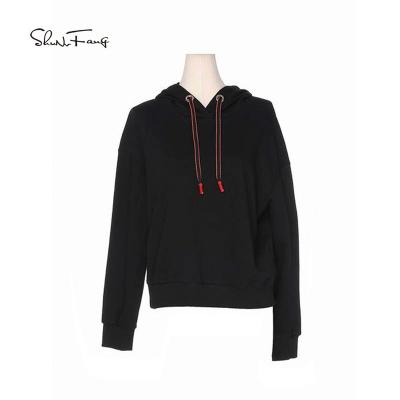 China 2021 Solid Color Hot Sale Fashion Women Hoodies QUICK DRY Comfortable Sweatshirts for sale