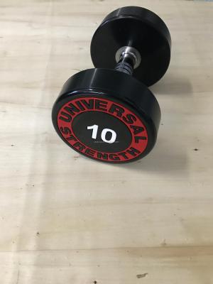 China Steel& Poly PU Coated Commercial Use Urethane Dumbbell for sale