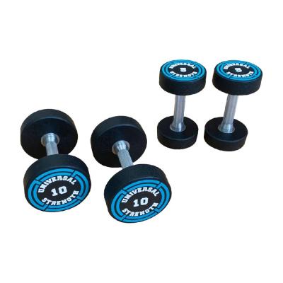 China Steel& Urethane Polyurethane Dumbbell, PU Dumbbell for sale