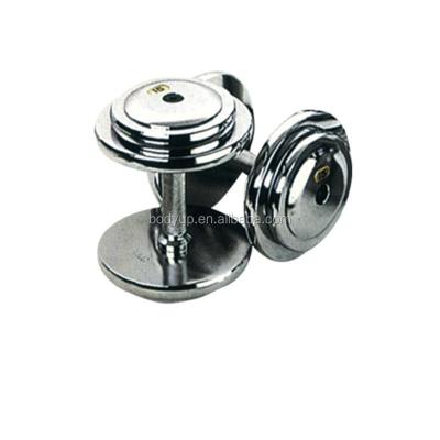 China Steel High Quality Commercial Use Chromed Dumbbell for sale