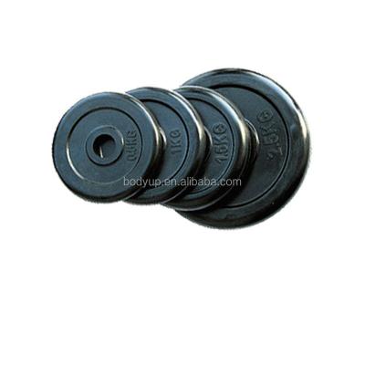 China cast iron & High Quality Rubber Weight Rubber Coated Plate for sale