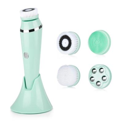 China Acne Treatment Silicone Face Scrubbers Tool Face Detergent Massager Sweep Facial Cleansing Brush For All Skin Types for sale